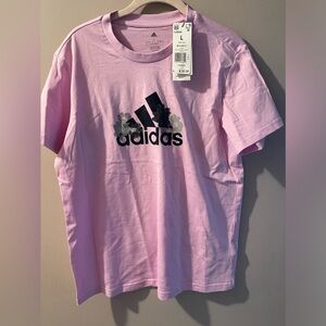NWT Adidas t-shirt with flowers